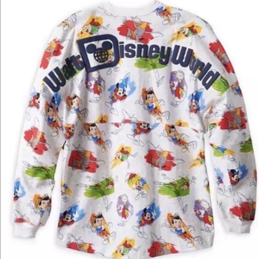 DISNEY PARKS Ink and Paint Spirit Jersey